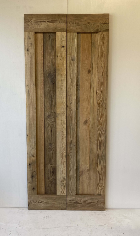 Outlet: 2 stuks Loftdeur Barnwood Bruin 45 x 220 cm